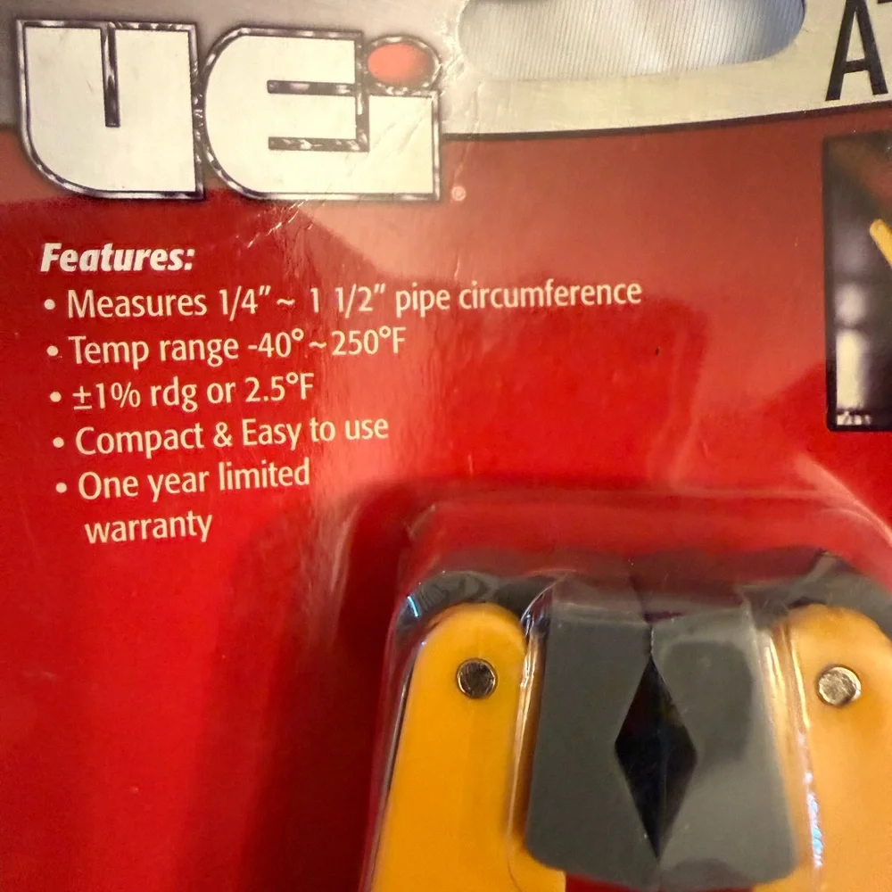 Yellow and Black Pipe Clamp Adapter